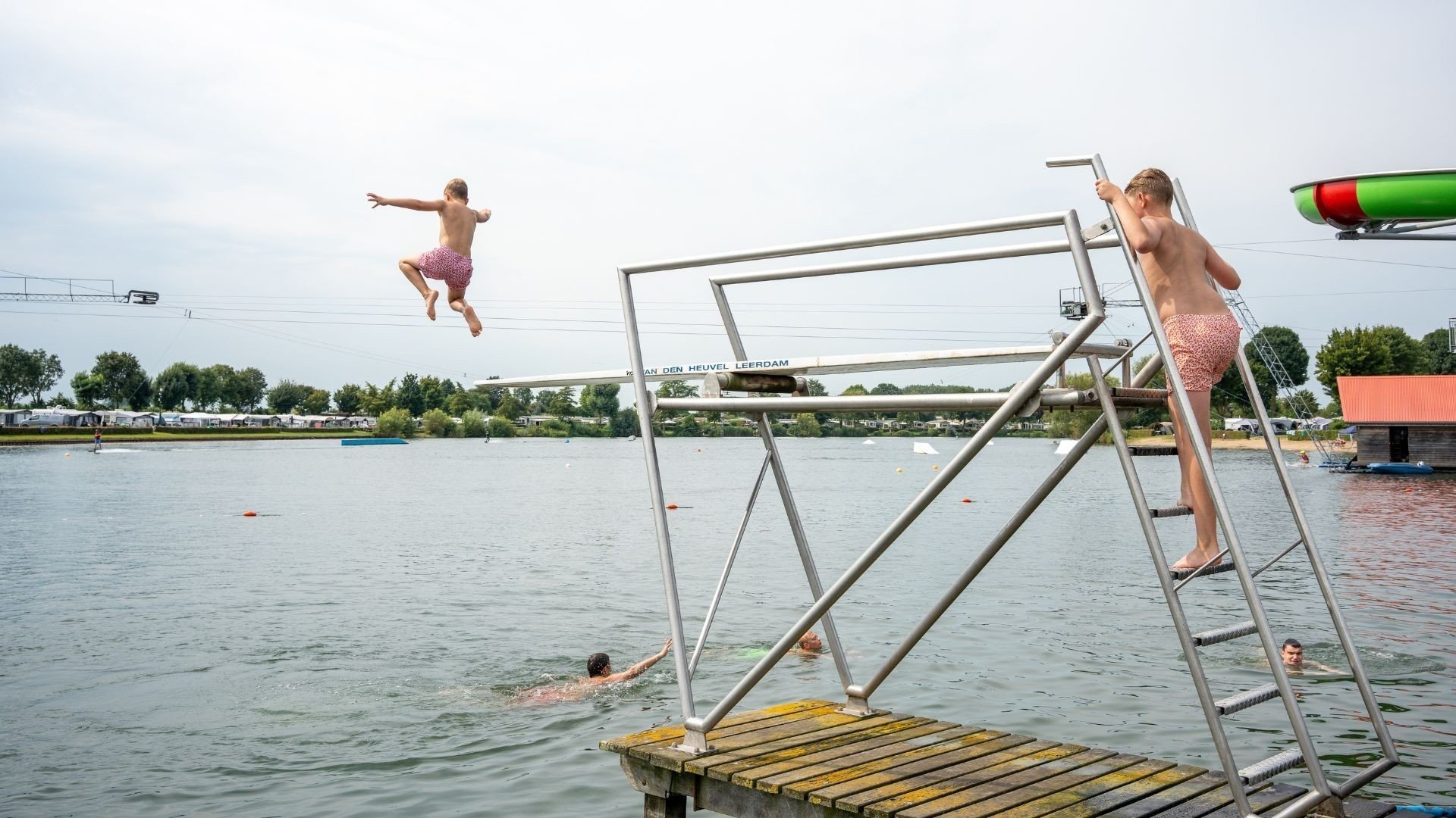 Camping met strandbad in de buurt van utrecht