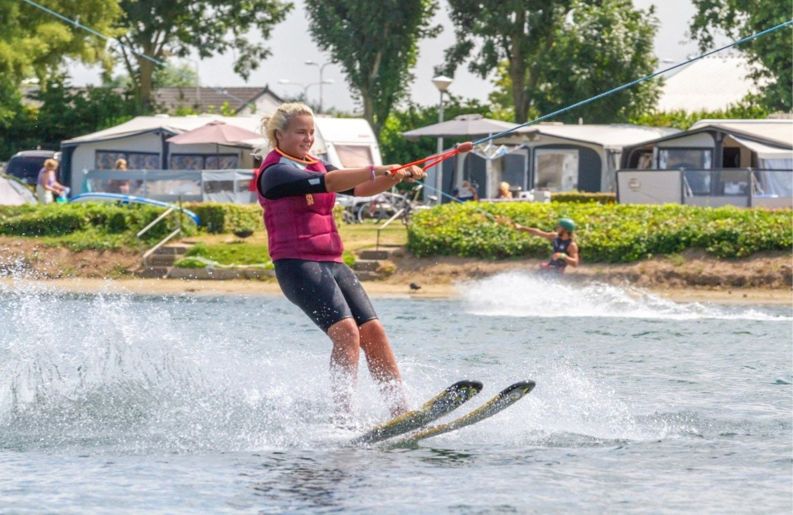 Waterski bij betuwestrand 3